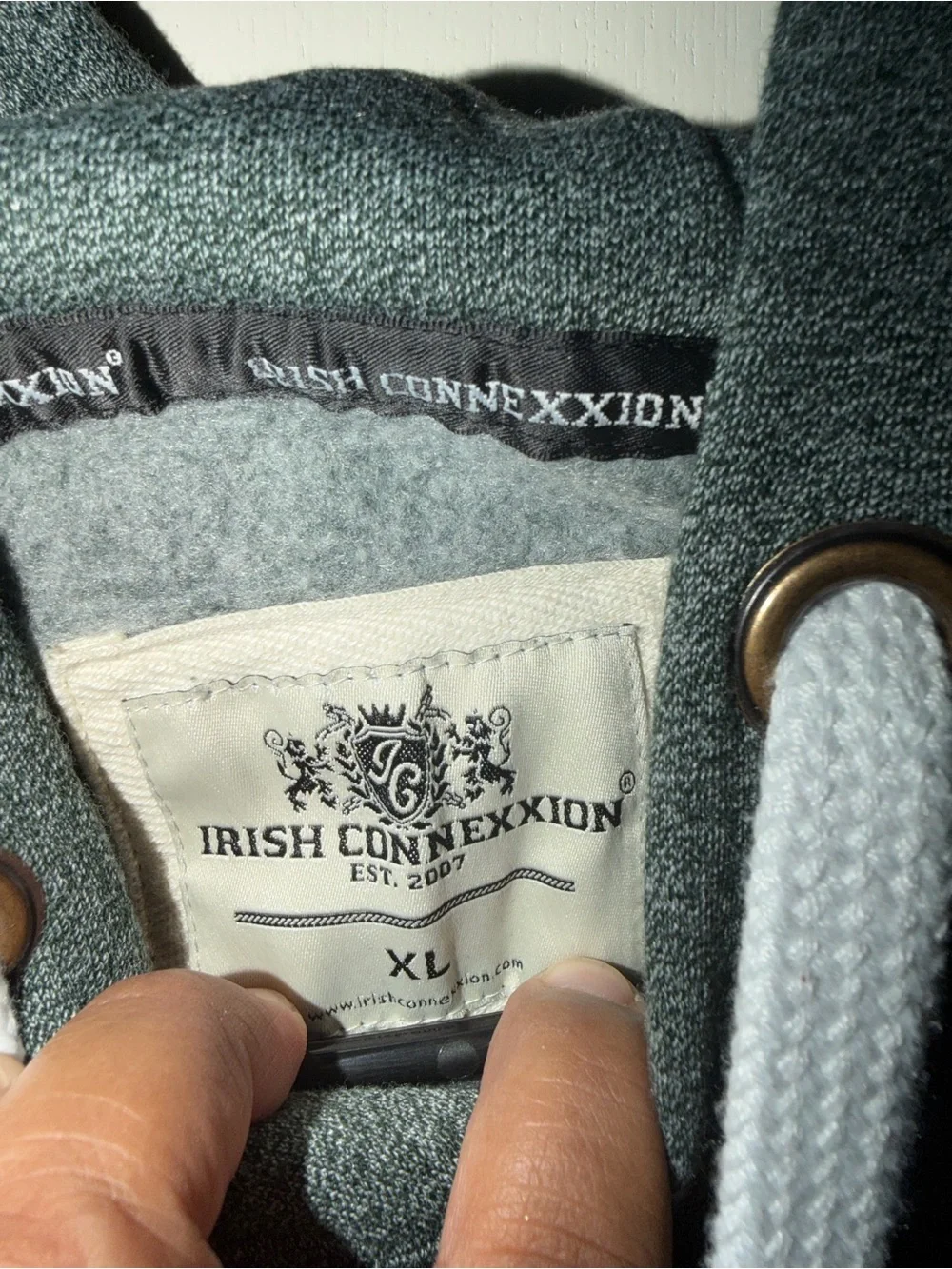Emerald Grey Ireland Originals Graphic Pullover
